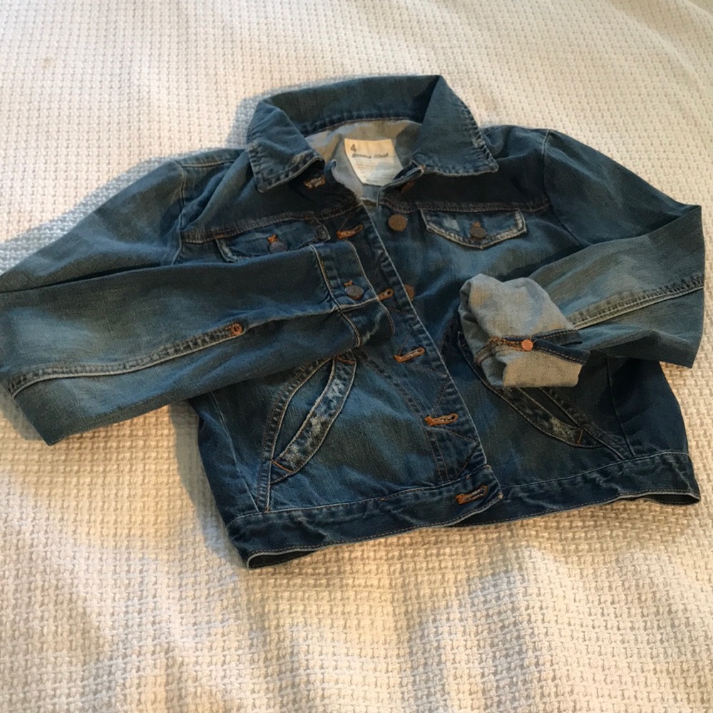 Jcrew denim jacket size 4